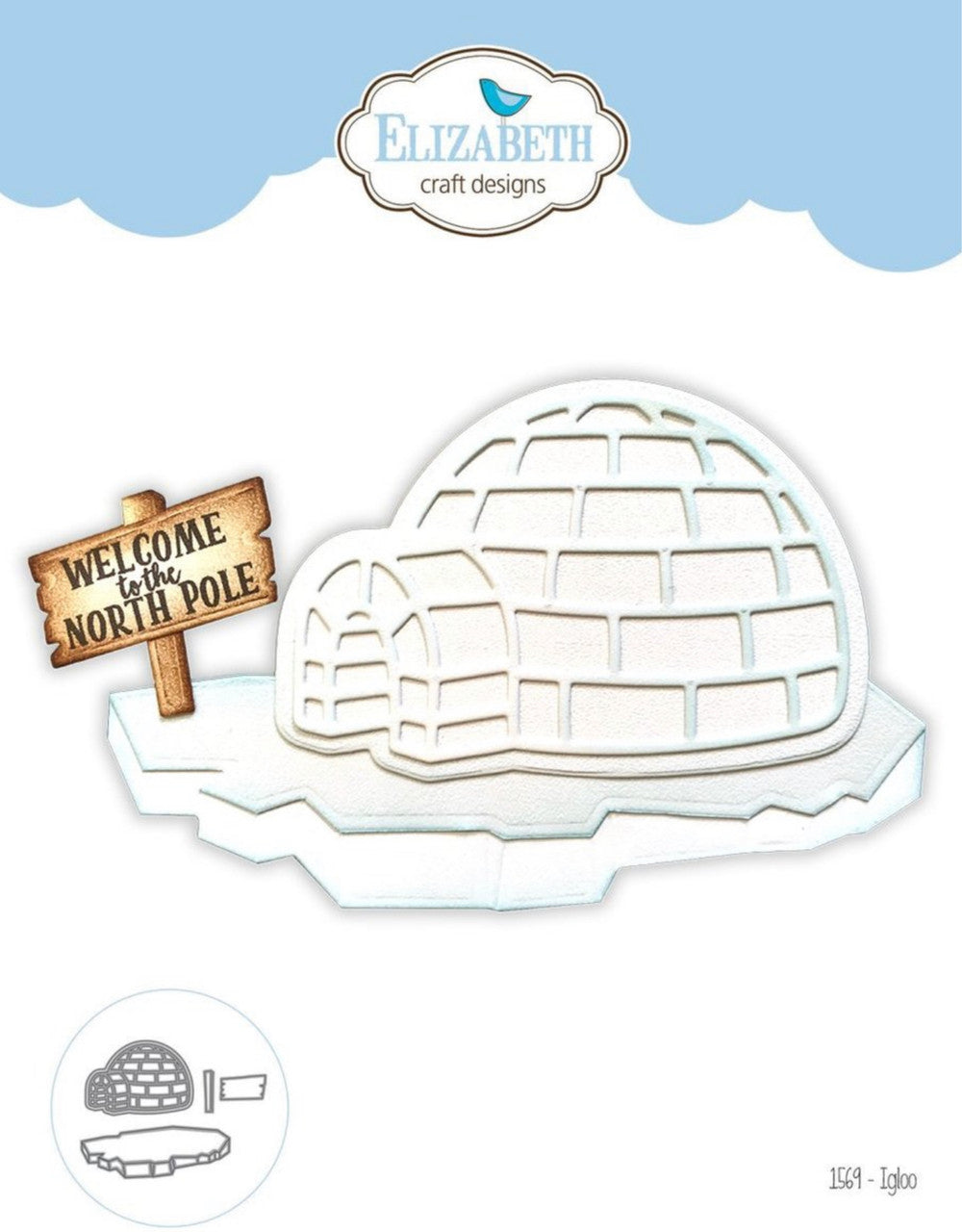 Elizabeth Craft Designs Igloo-stansenset